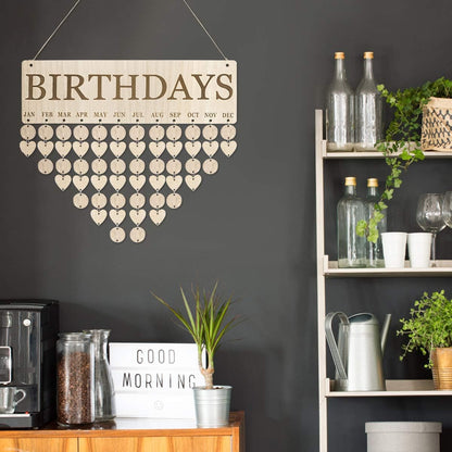 DIY Wooden Birthday Plaque